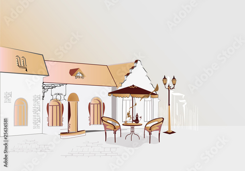 Street cafe