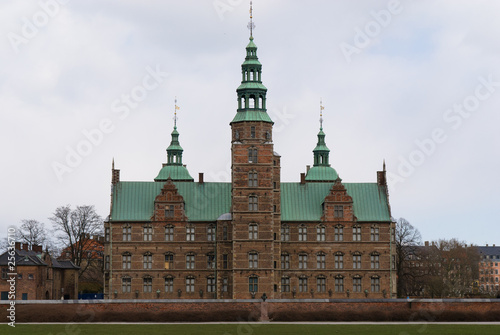 Rosenborg Castle in Copenhagen, Denmark.
