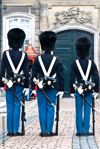 Amalienborg Palace. Copenhagen, Denmark