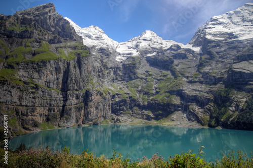 Fototapeta Naklejka Na Ścianę i Meble -  Oeschinensee Lake, Bernese Alps, Switzerland