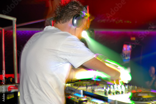 dj at work