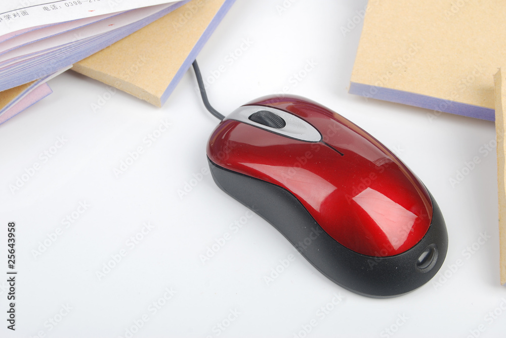 computer mouse with bills