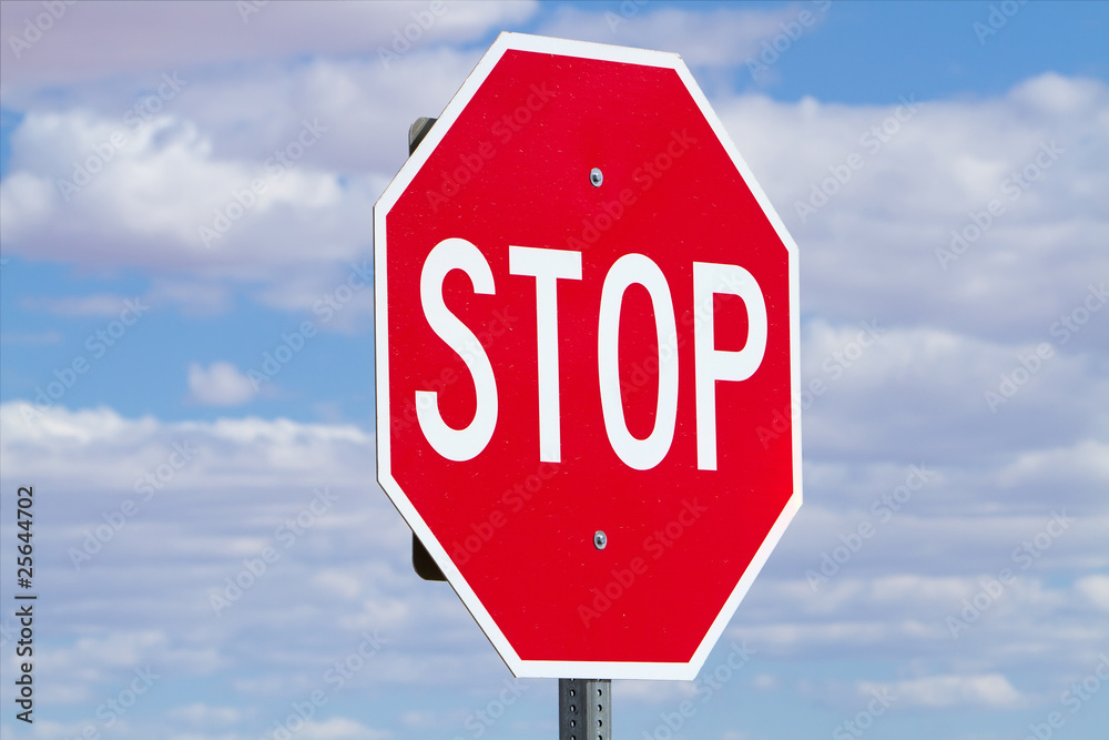 Stop sign