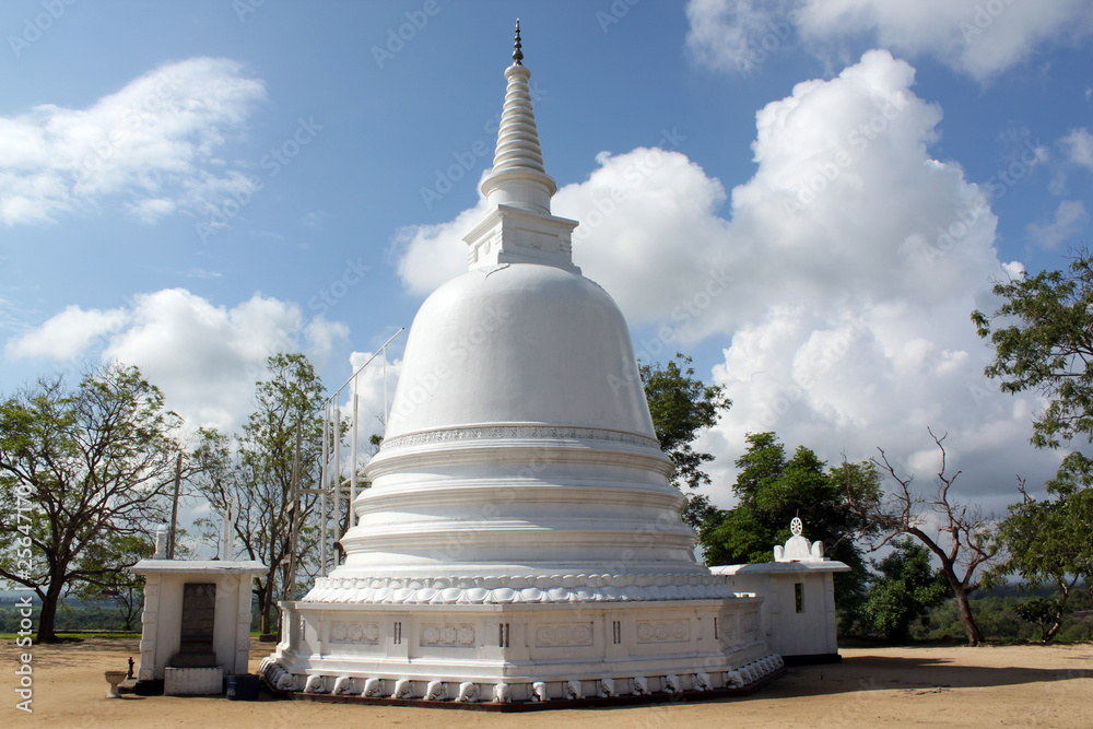 White stupa White stupa