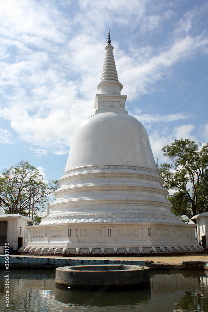 White stupa