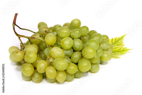 grapes with leaves