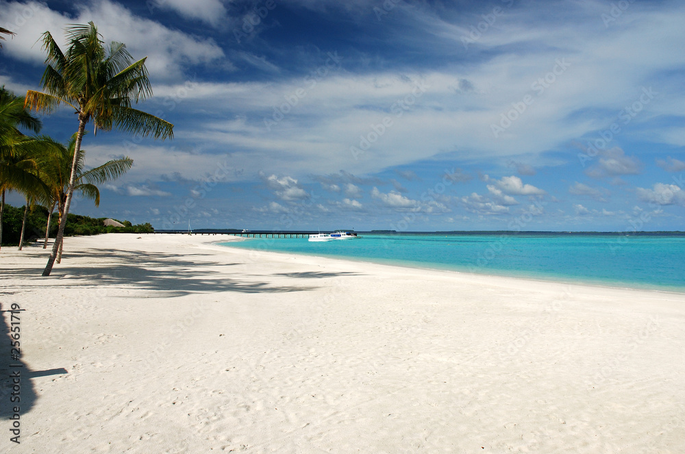 Maldivian beach