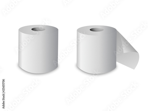 roll of toilet paper