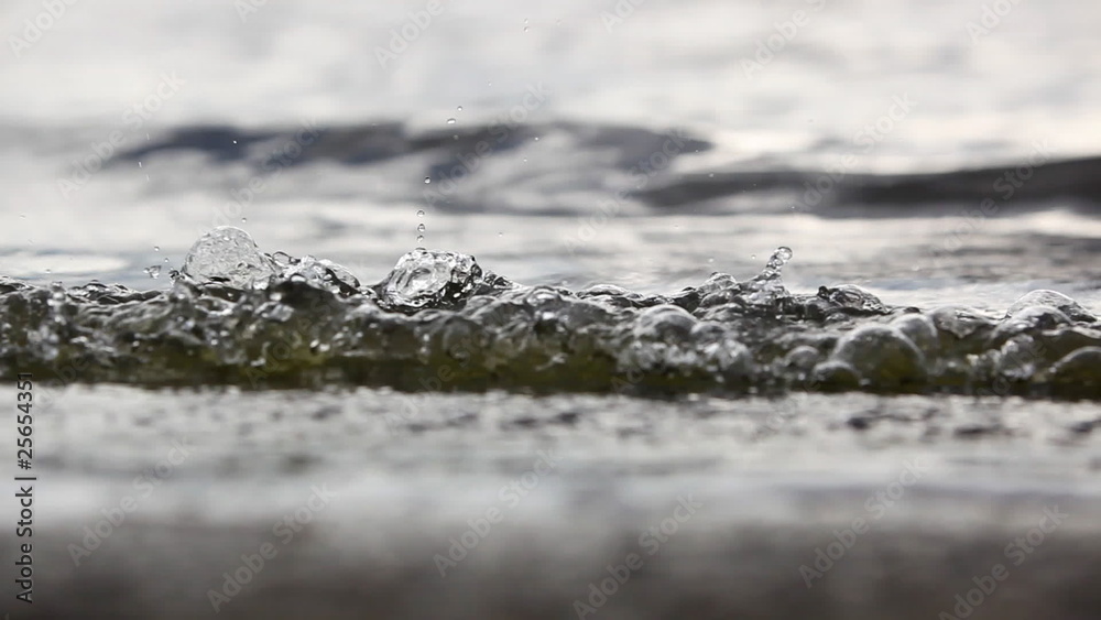 Waves closeup. Shallow dof. Waves closeup. Shallow dof.