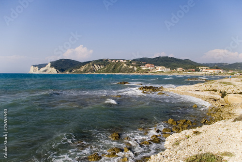 Fototapeta Naklejka Na Ścianę i Meble -  Agios Stefanos beach, Corfou island, Greece