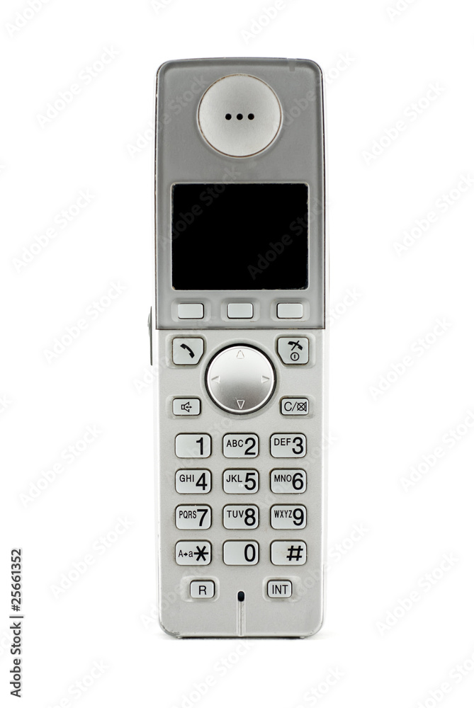 Digital VoIP phone, isolated on white background Digital VoIP phone, isolated on white background