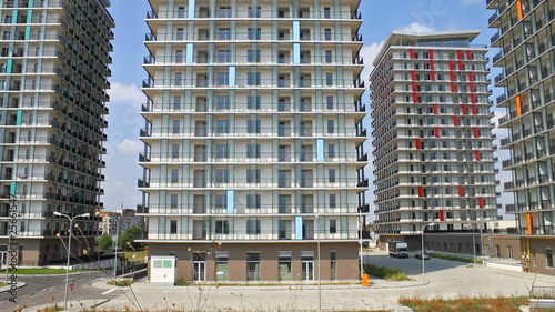 Complex of apartment buildings