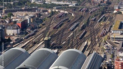 Frankfurter Hauptbahnhof Timelapse