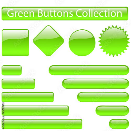 Green Buttons Collection