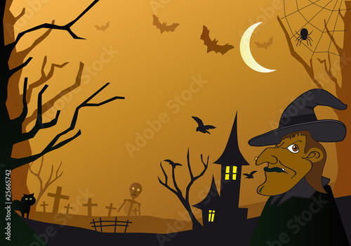 FondHalloween_1_Orange