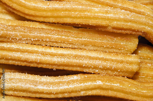 churros, typical Spanish sweet