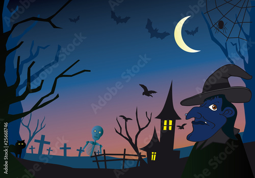 Fond Halloween_1_Bleu