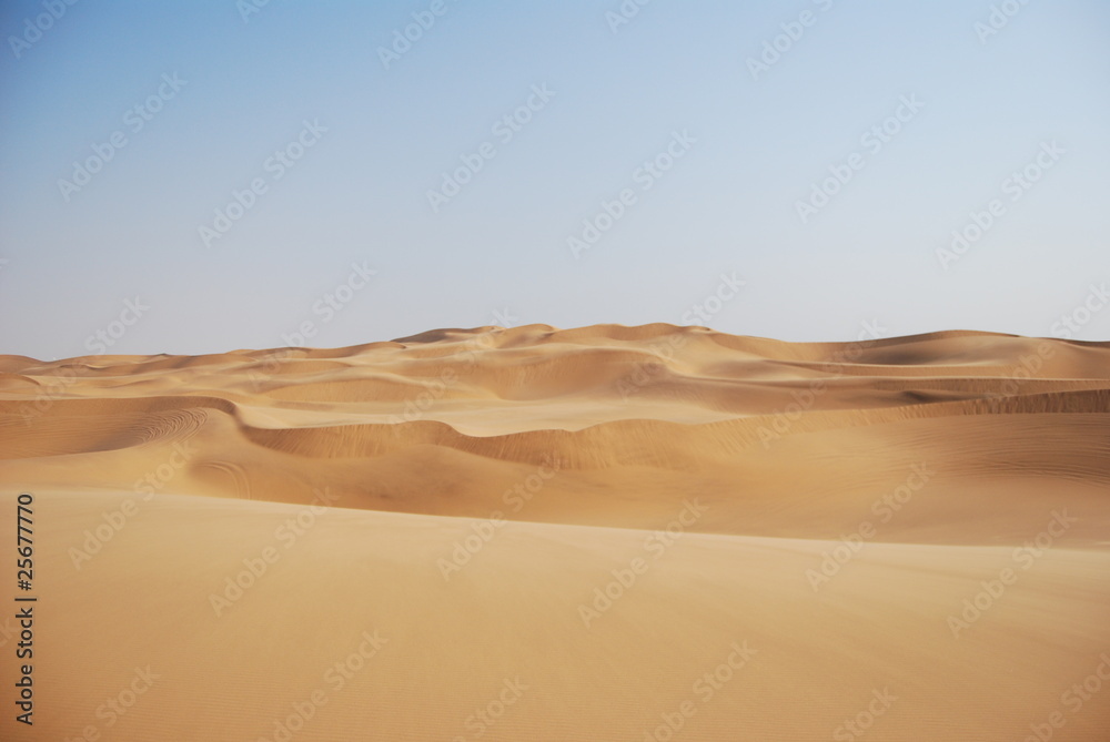 Desert sand Dunes