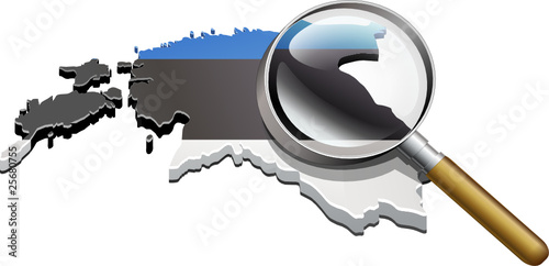 Estonie à la loupe (détouré)