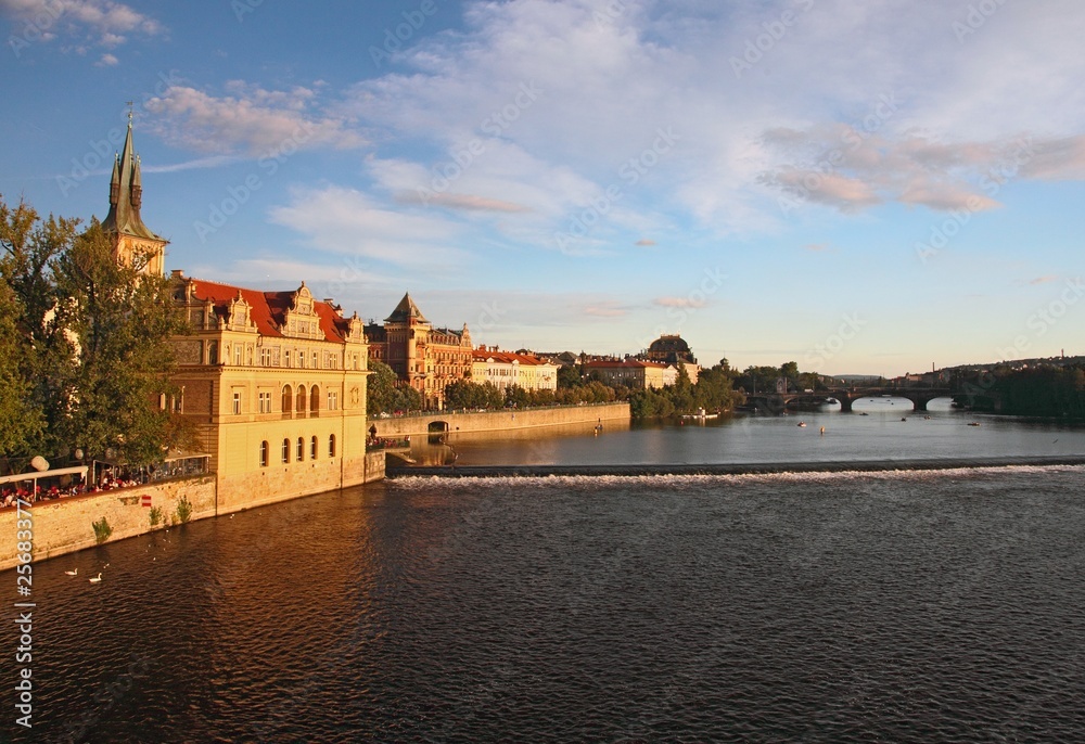 Vltava riverbank, Prague
