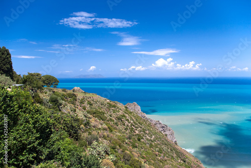 Rocky coast, Tindari, Sicily