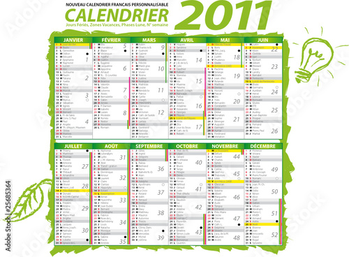calendrier 2011 - nature