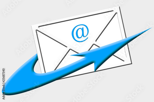 Fotografie courrier electronique