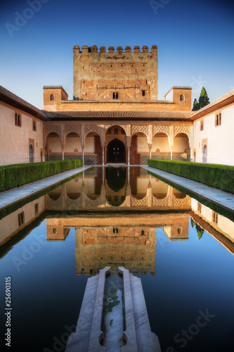 Alhambra palace, Granada, Spain photo