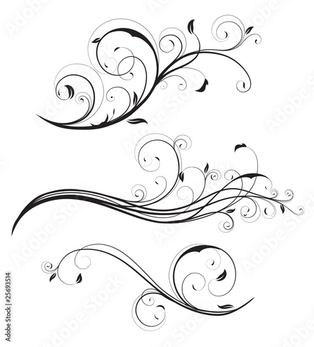 floral elements