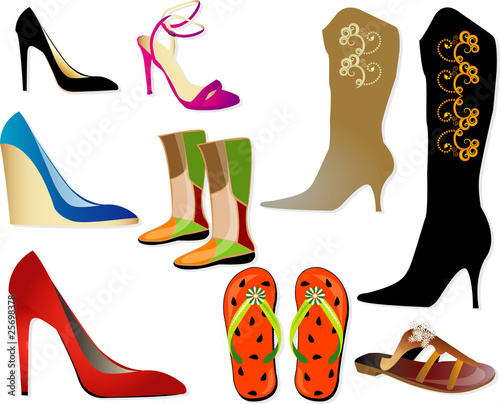 women shoes set