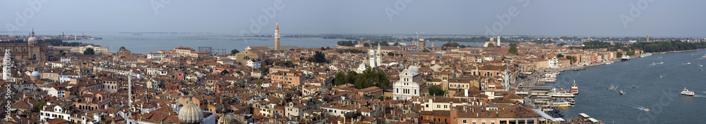 Panorama of  venice Italy