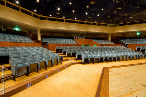 View of large and modern universitary auditorium © cristovao31