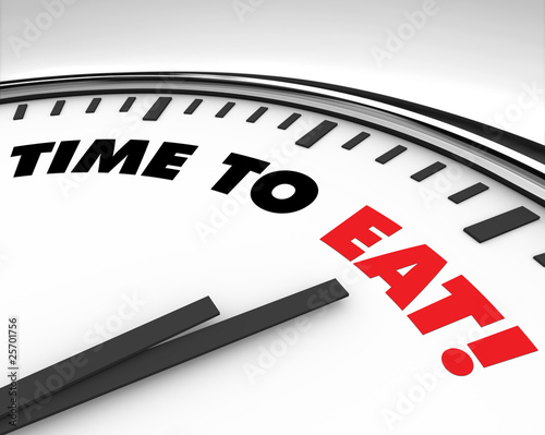 Φωτογραφία Time to Eat - Clock
