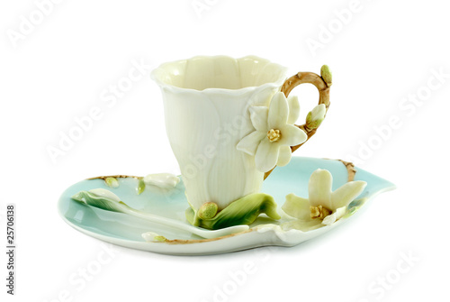 Canvas Print Exquisite tea-set
