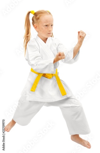Martial  arts girl