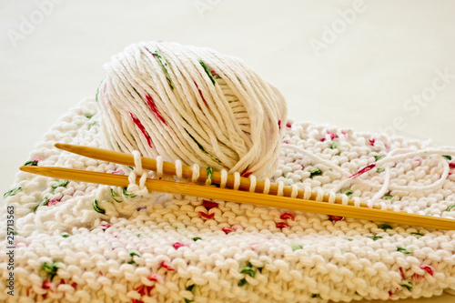 Unfinished Knitting Project