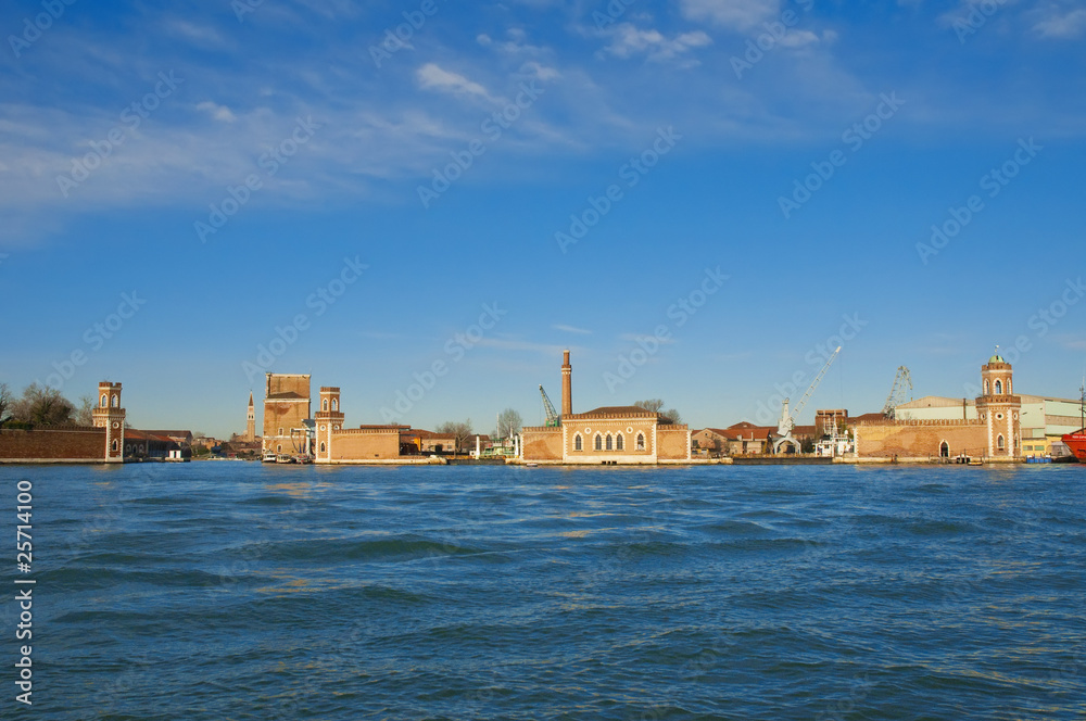 Arsenale located at Venice, Italy