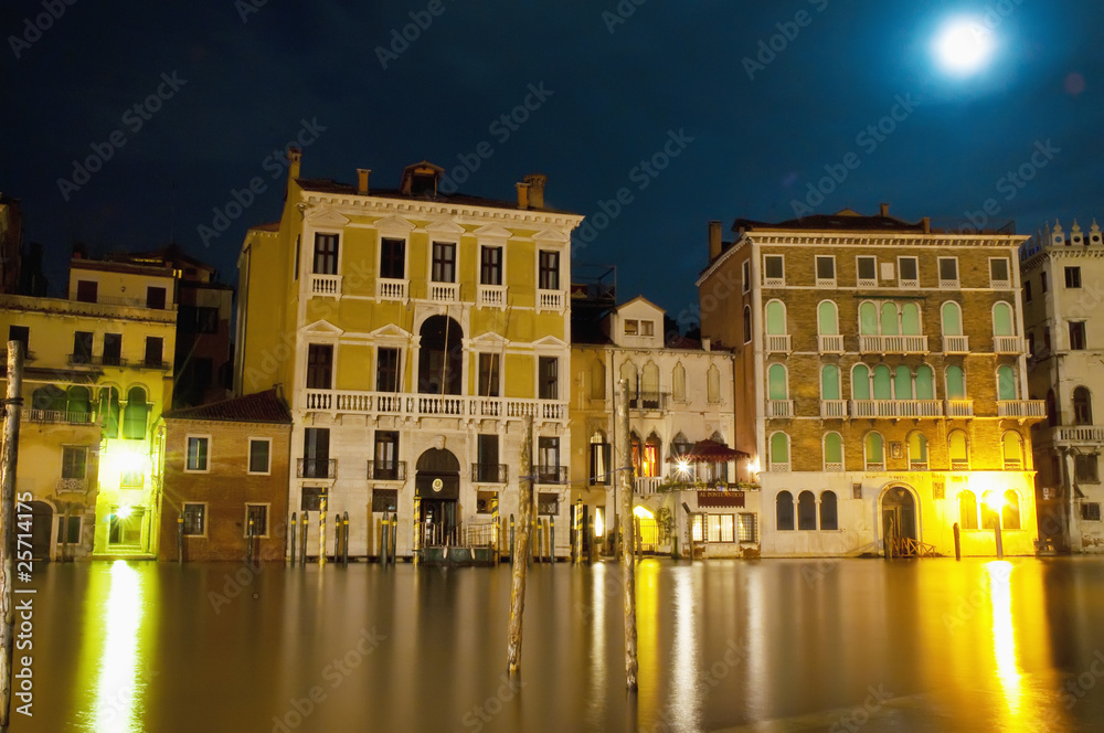 Canal Grande general view located at Venice, Italy Canal Grande general view located at Venice, Italy