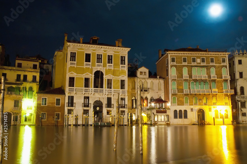 Canal Grande general view located at Venice, Italy