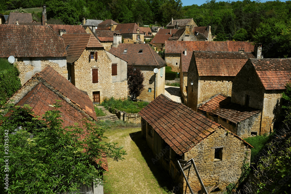 Mediterranean facades of France