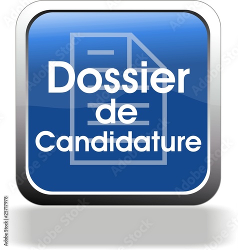 bouton dossier de candidature