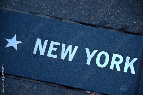 New York - Schriftzug #25724521