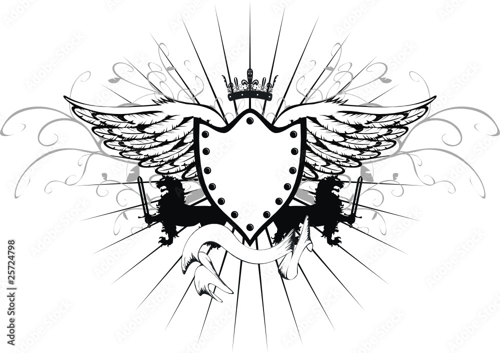 Fototapeta premium heraldic lion5