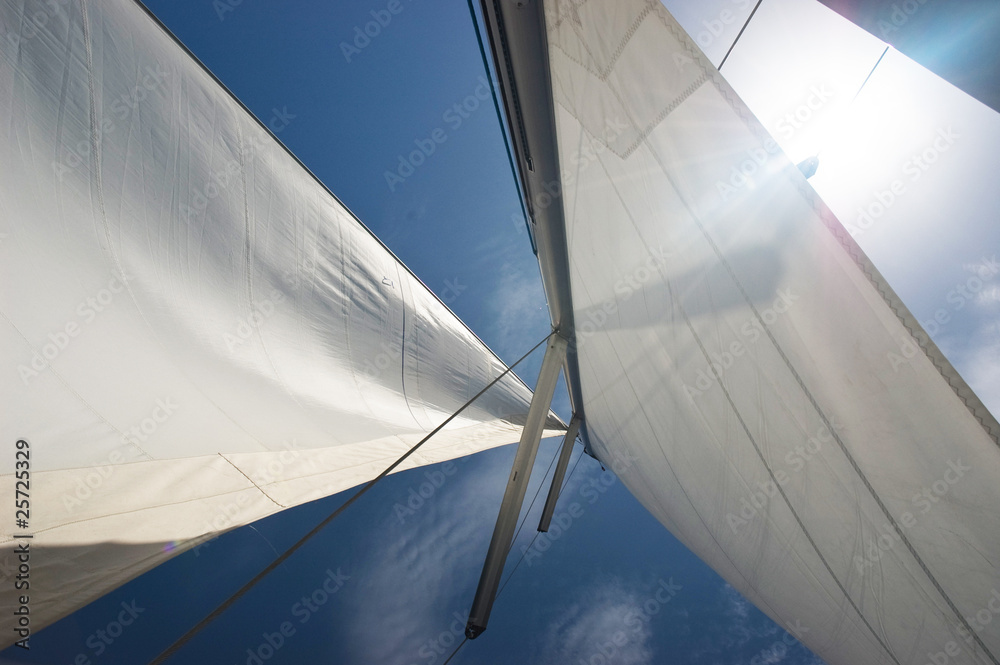 Obraz premium yacht sails