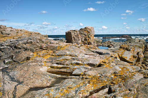 coast at bornholm