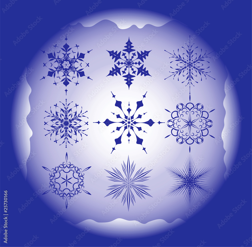 Snowflake set Snowflake set