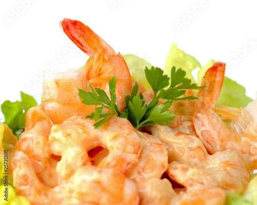 Quadro em tela Shrimp cocktail