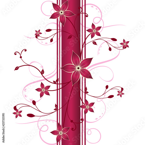 abstract floral vector