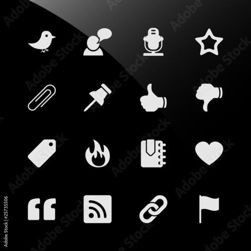 Social Media Web Icons