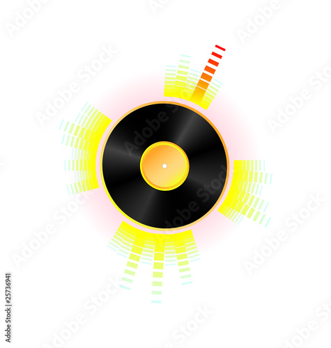 vinyl disc